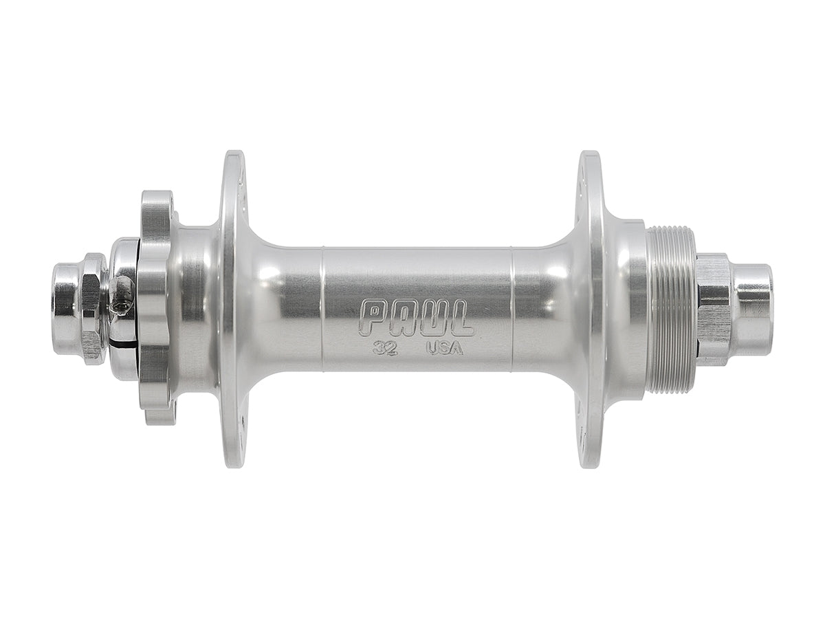WORD Disc Thru Axle Hinterradnabe - silber