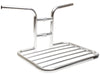 Flat Rack Handlebar Mount - Polished Silver 