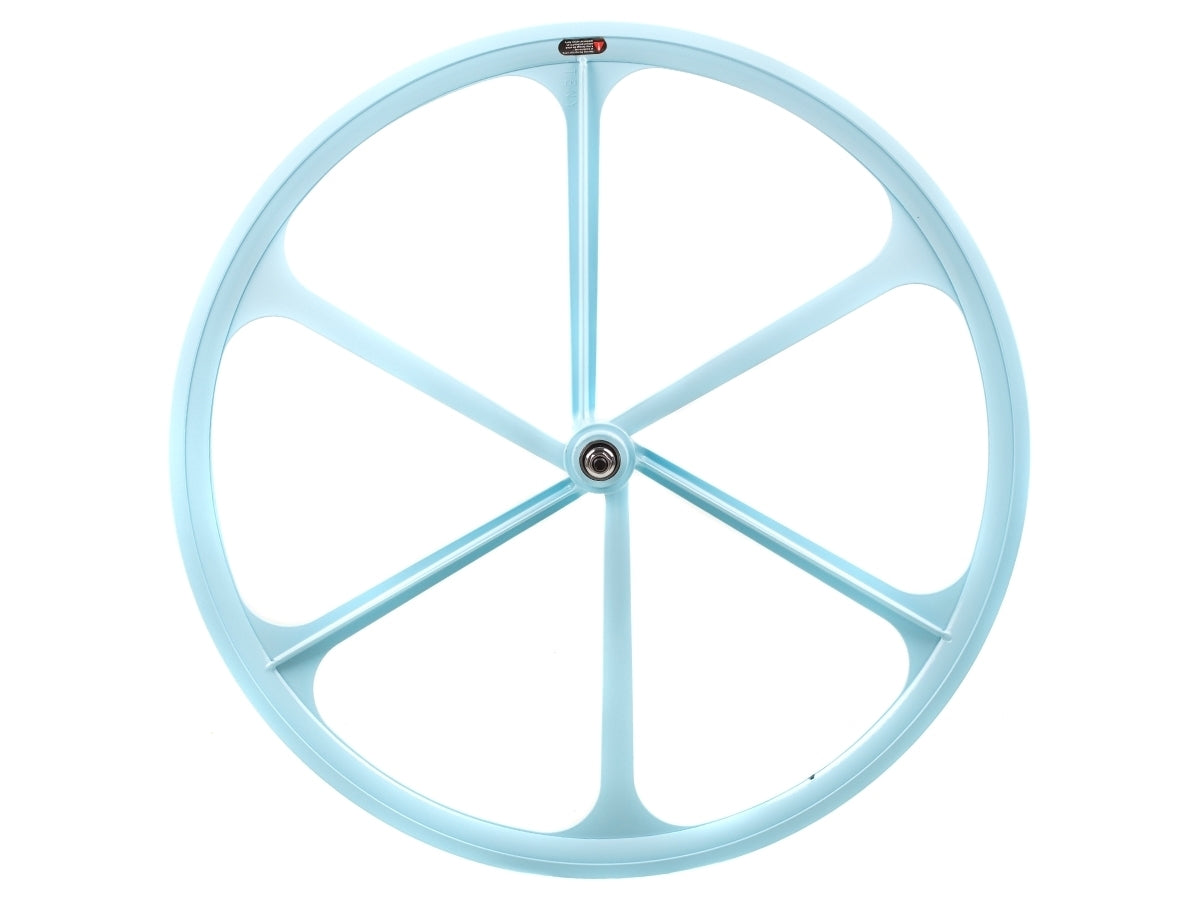 6 Spoke Vorderrad - Himmelblau