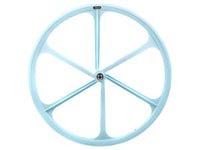 6 Spoke Vorderrad - Himmelblau