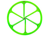 6 Spoke Hinterrad fixed/free - Grün