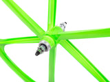 6 Spoke Hinterrad fixed/free - Grün