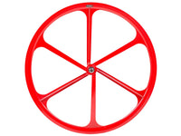 6 Spoke Vorderrad - Rot