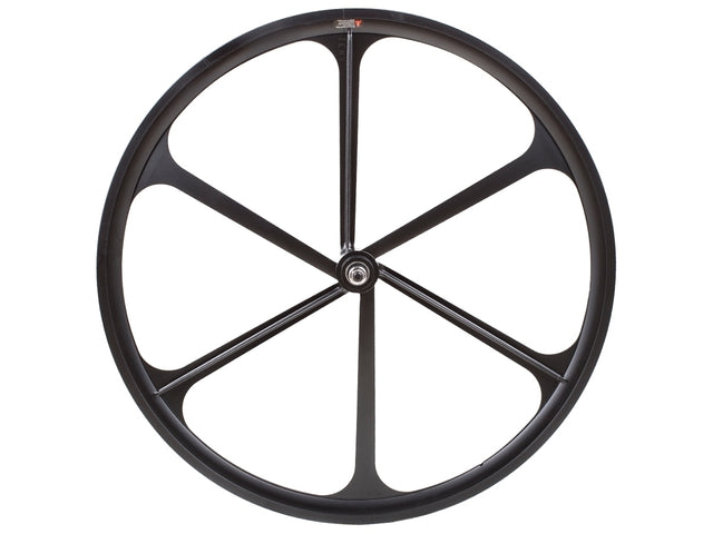 6 Spoke Vorderrad - Schwarz