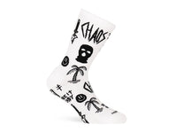 Socken Miami Vice - Schwarz/Weiß