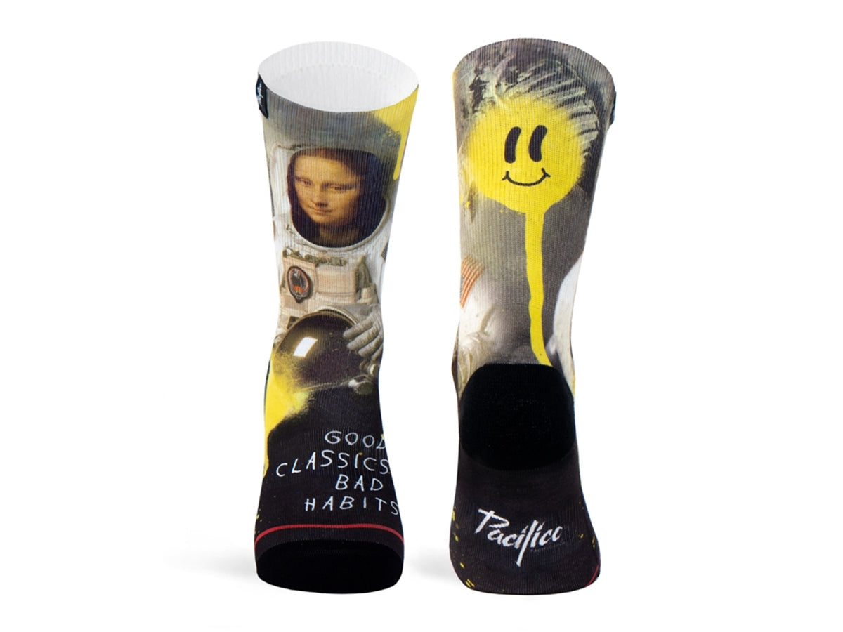 Socken Moona Lisa - Schwarz/Multi
