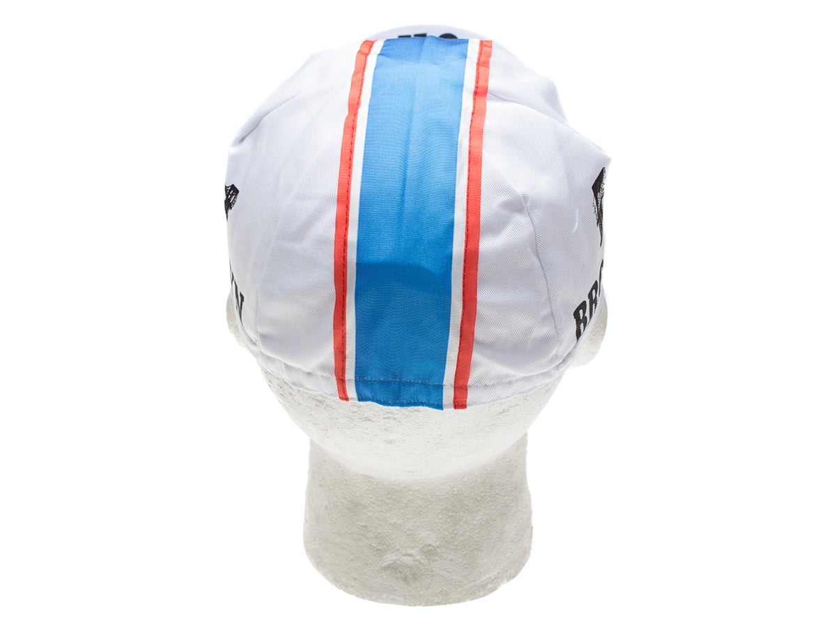 Vintage Cycling Cap - Brooklyn white