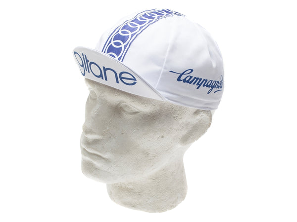 APIS Casquette rétro Team Vintage Fixie Campagnolo Gitane Blanc