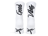 Socken Good Vibes - Weiß
