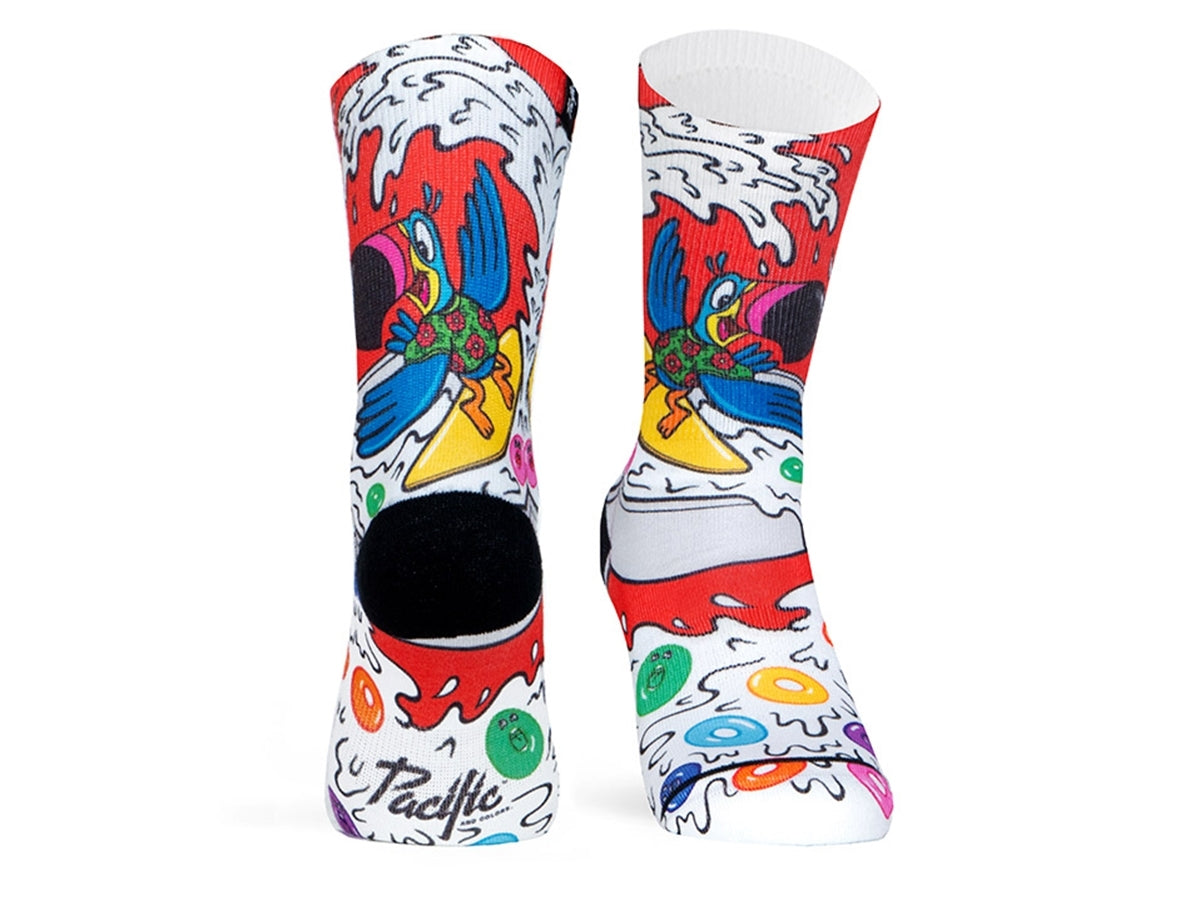 Socken Loops - Weiß/Multi