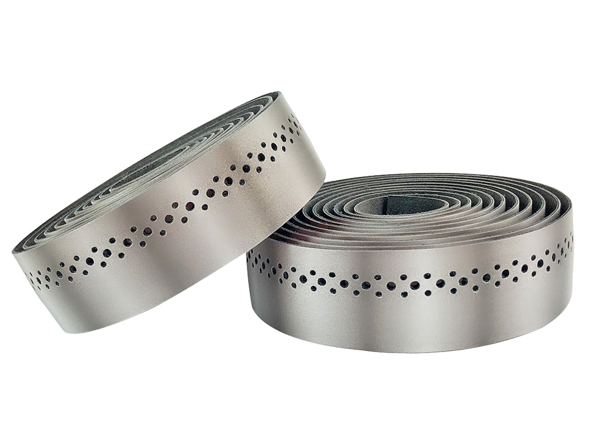 Supreme Pro Lenkerband reflektierend 3 mm - Metallic Silber