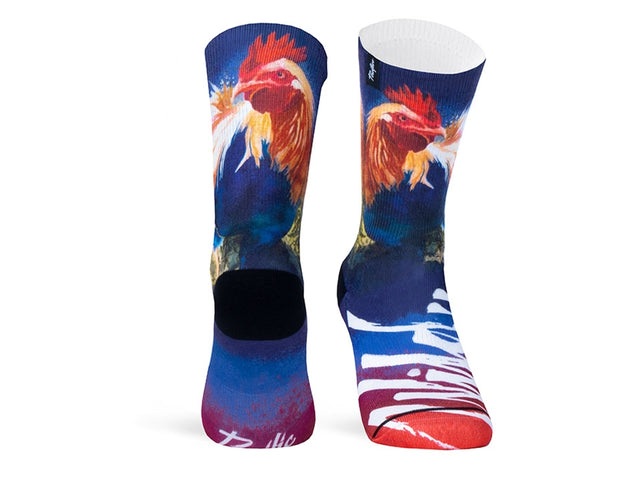 Socken Rooster - Blau/Multi