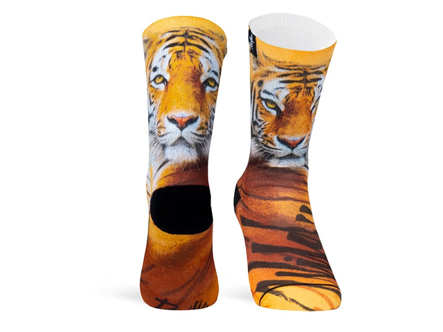 Socken Tiger - Orange