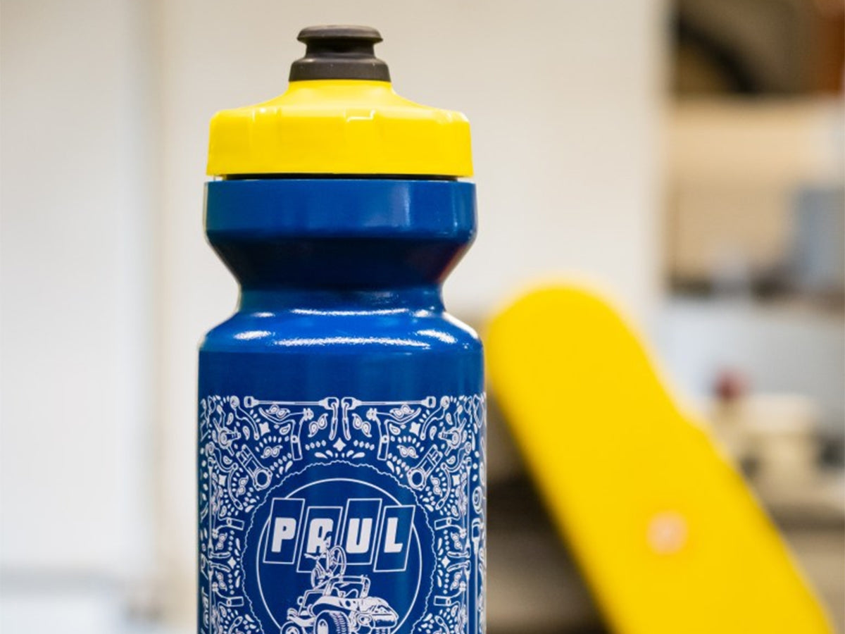 Bandana Trinkflasche - blau