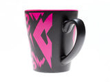 Tasse - schwarz/pink