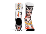 Socken Amazona - Weiß/Multi