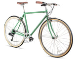 Odyssey 8SP City Bike - army green