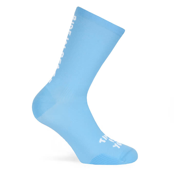 Socken Ride in Peace - Hellblau