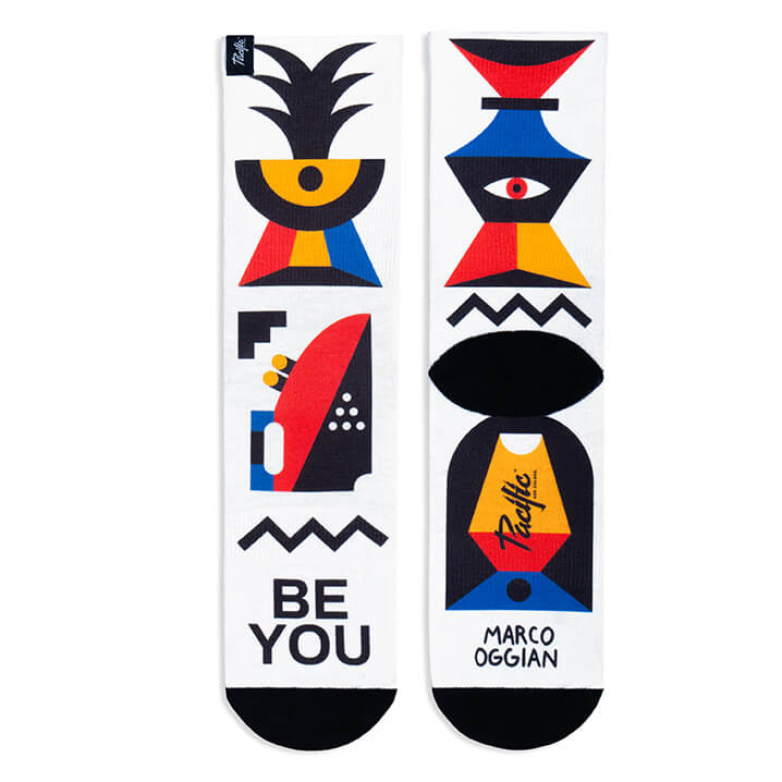 Socken Be You - Weiß/Multi