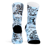 Socken Dahood - Hellblau
