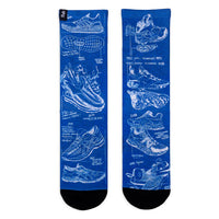 Chaussettes Blueprint - Bleu