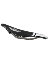 Shortfit saddle Wide - Black/white