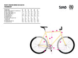 Squid So-Ez Rahmenset Cantilever - Schwarz glänzend