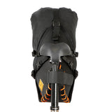 Satteltasche mit Drybag - 18 L - orange