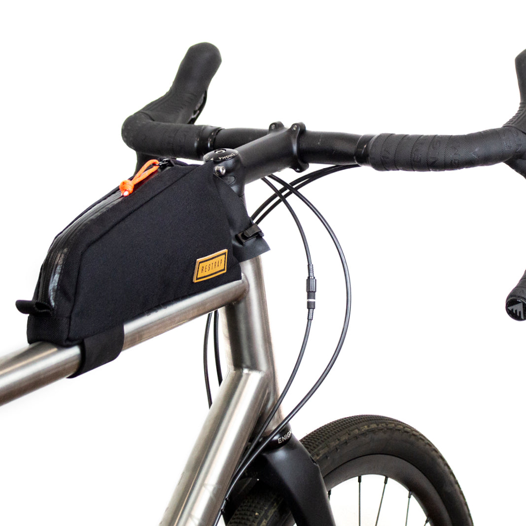Top Tube Bag Oberrohrtasche - schwarz