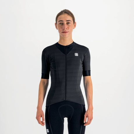 Kelly Womens Short Sleeve Jersey - Black
