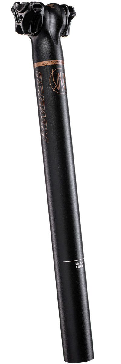 Nico Vink Sattelstütze 30,9 mm - Schwarz/Kupfer