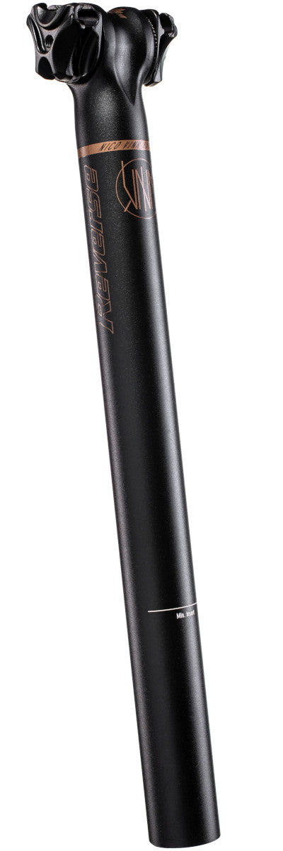 Nico Vink Sattelstütze 31,6 mm - Schwarz/Kupfer
