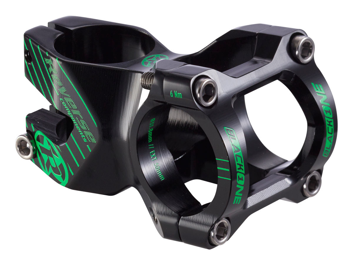 Black One Enduro Vorbau 50 mm - schwarz grün