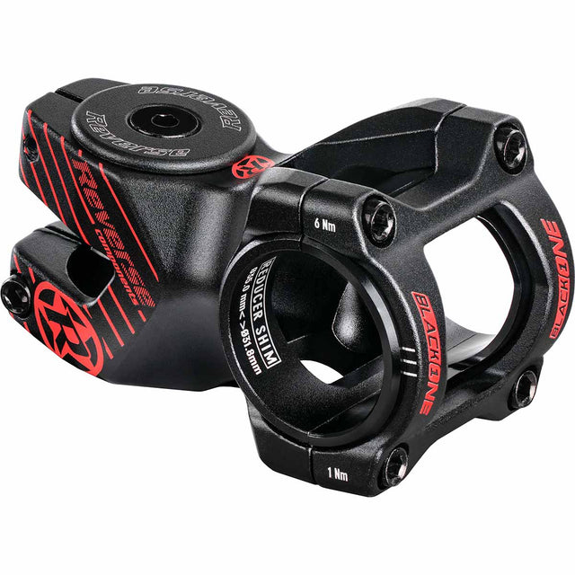 Black ONE D-2 Vorbau 50 mm - schwarz/rot