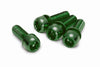 Schrauben Set für Scheibenbremse M6 x 18mm - 4 Stück - grün