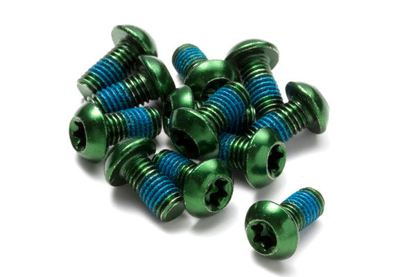 Schrauben Set für Bremsscheiben - grün