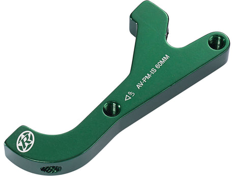 Disc Adapter Hinterrad Avid von IS auf Postmount - grün