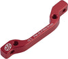 Adattatore disco IS-PM 140 posteriore/160 anteriore - adattatore 2 in 1 - rosso