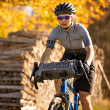 KLICKfix Lenkertasche Bikepack Waterproof 6-12L - grau