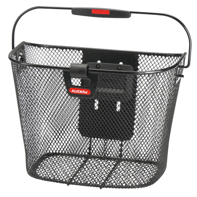 KLICKfix Uni Korb mit Lampenclip - schwarz