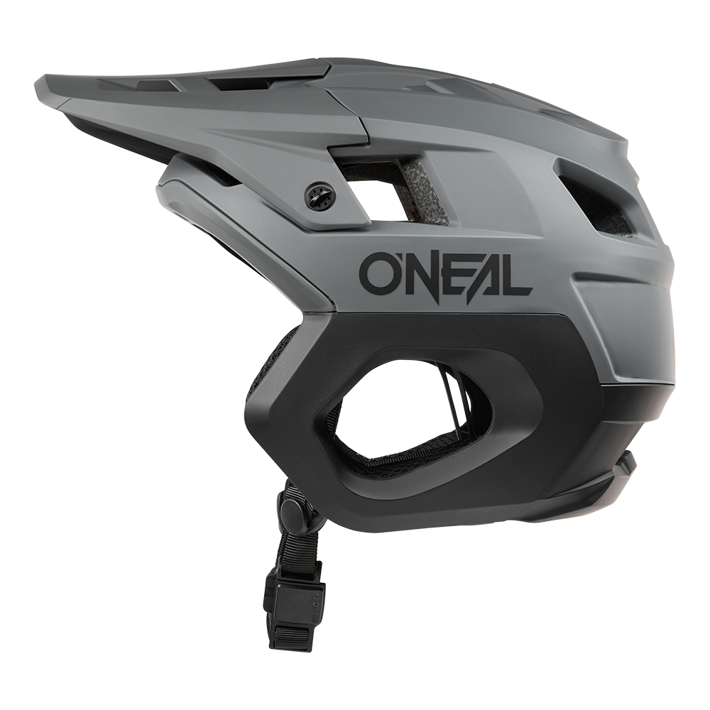 Trapper Solid V.25 Helm - grau/schwarz