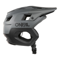 Trapper Solid V.25 Helm - grau/schwarz