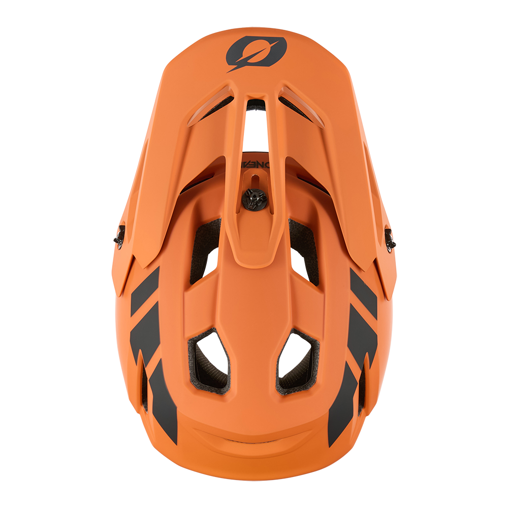 Crest SL1 V.25 Helm - orange/schwarz