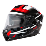 CHALLENGER Helm EXO black/gray/red