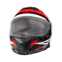 CHALLENGER Helmet EXO black/gray/red 