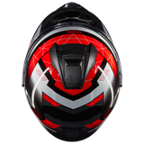 CHALLENGER Helm EXO black/gray/red