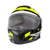 Casque CHALLENGER EXO black/gray/neon yellow