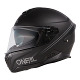 Casco CHALLENGER EXO nero/bianco