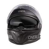 Casco CHALLENGER EXO nero/bianco