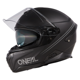 Casco CHALLENGER EXO nero/bianco